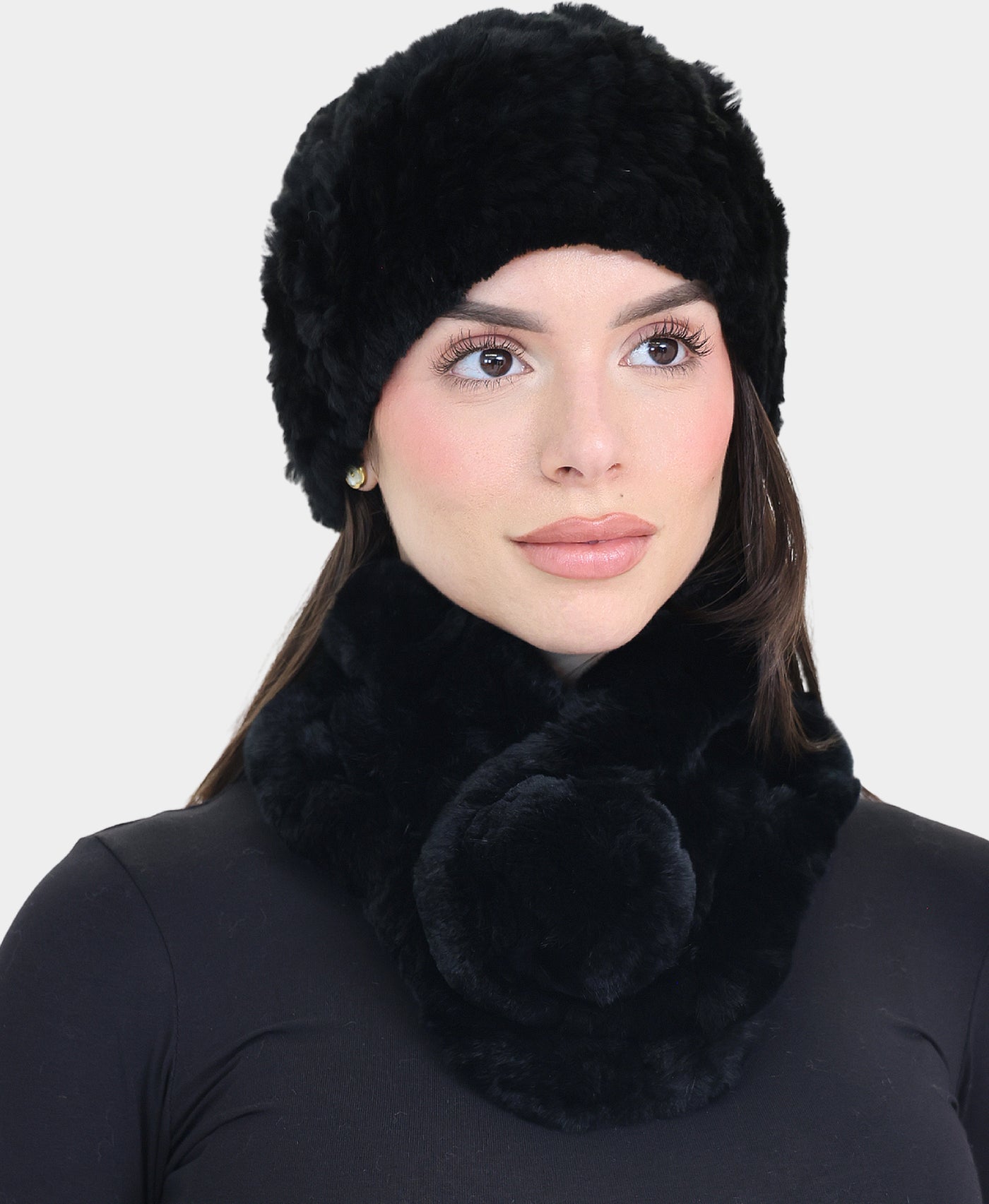 Fur Headband/Neck Warmer view 1