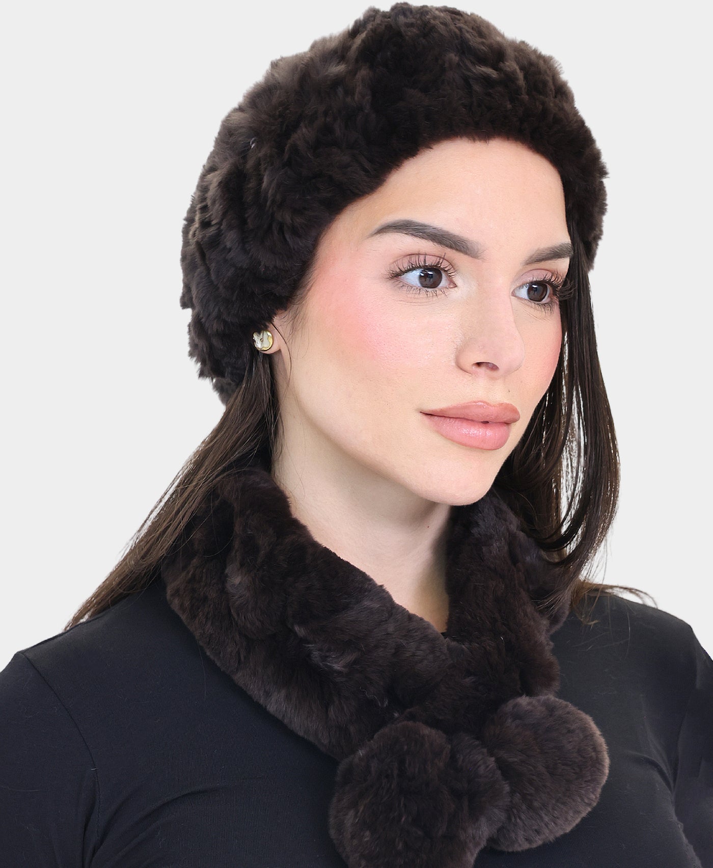 Fur Headband/Neck Warmer view 1
