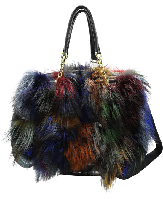 Fox Fur Handbag view 