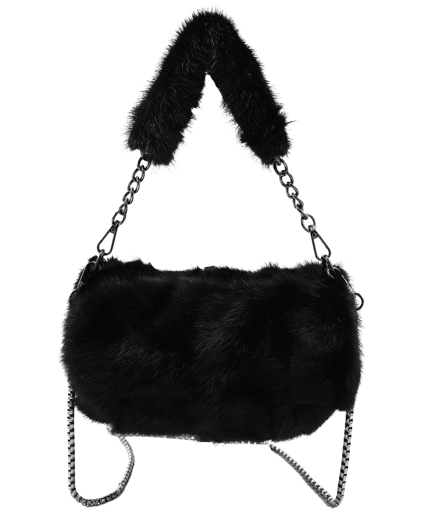 Fur Mini Handbag view 1