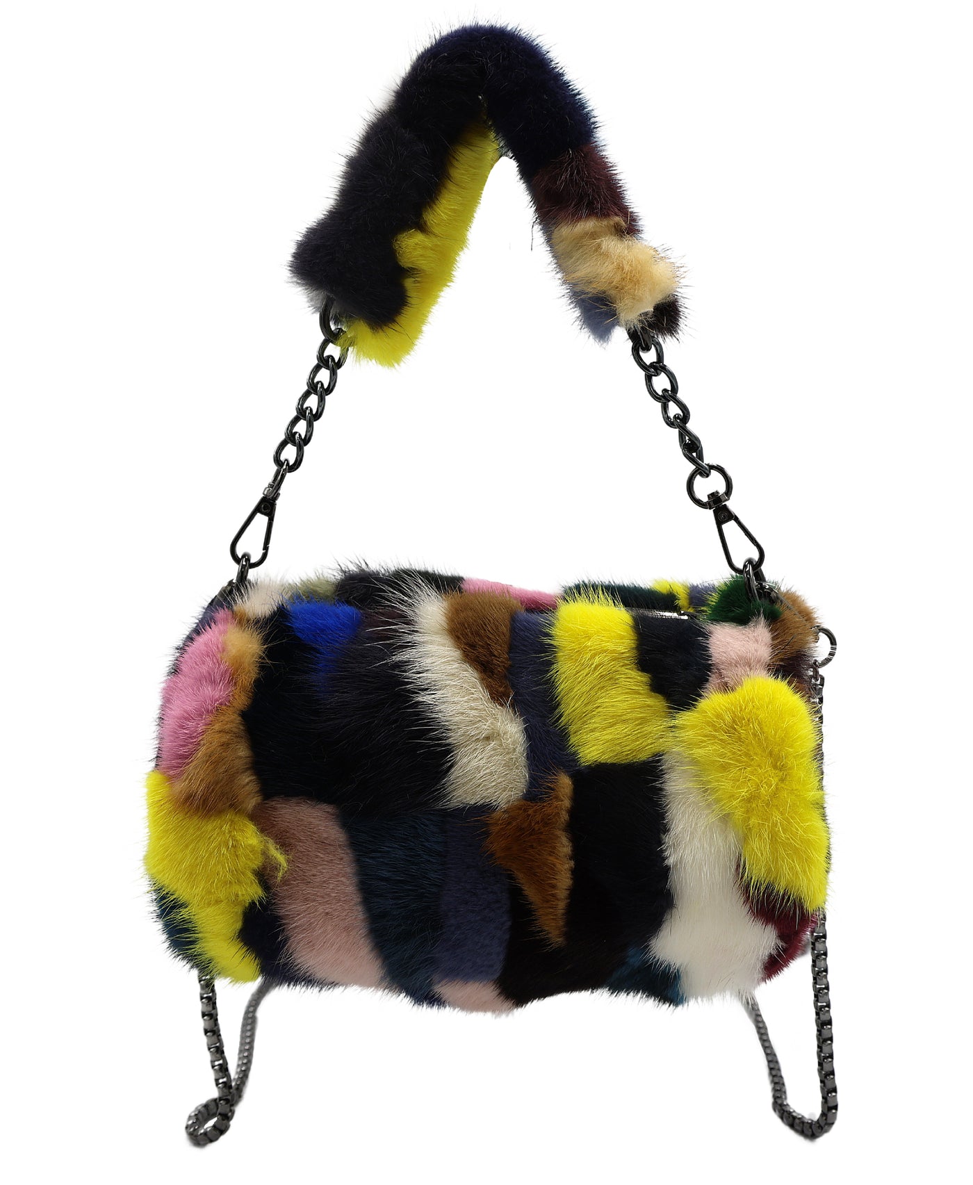 Fur Mini Handbag view 1