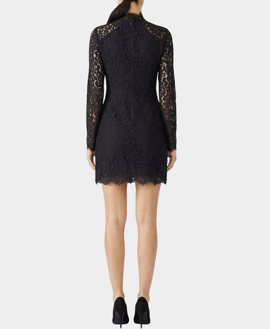 Lace Mock Neck Dress view 