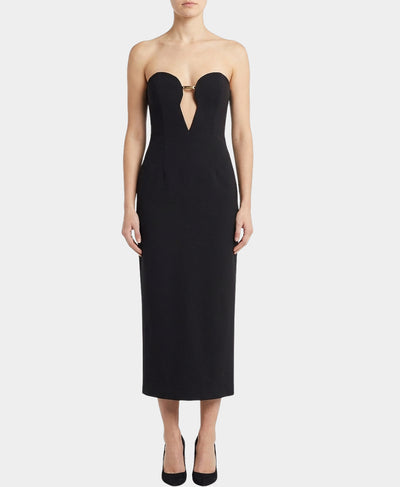 Midi Dress w/ Gold Hardware image 1