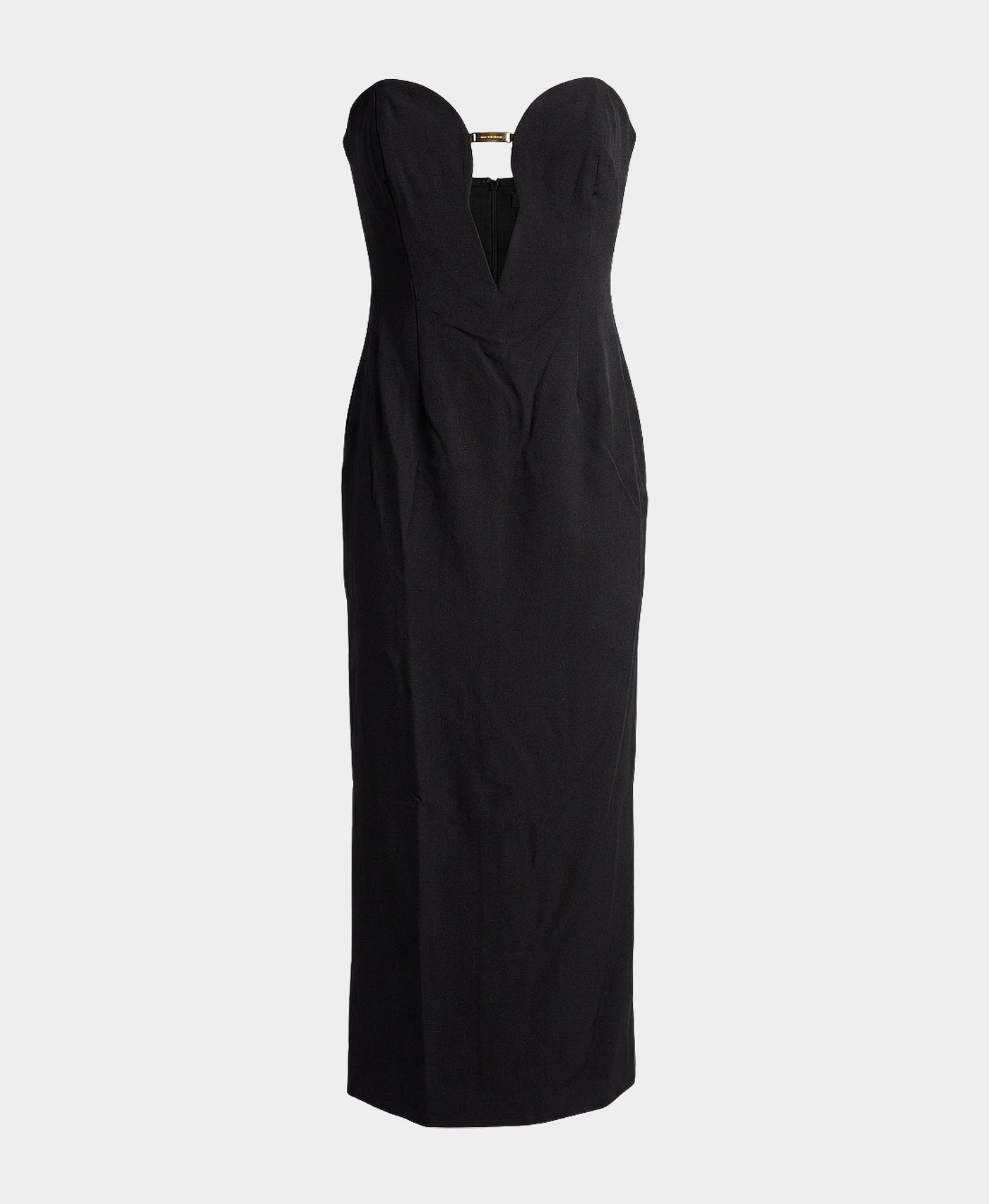 Midi Dress w/ Gold Hardware view 3