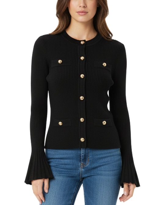 Knit Ribbed Cardigan view 