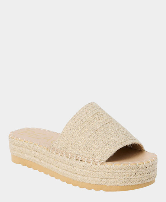 Raffia Platform Sandal view 1