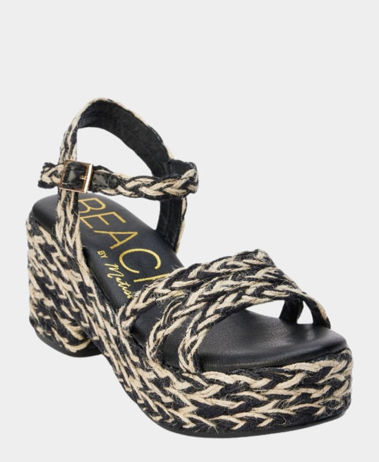 Jute Heeled Sandal view 1