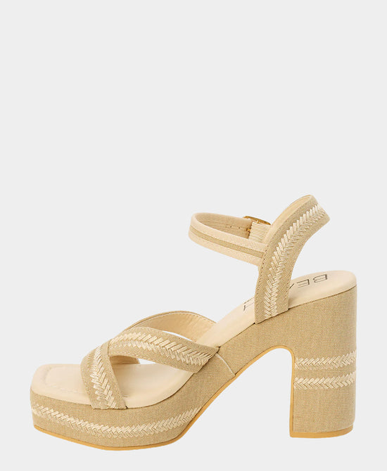 Two Tone Heeled Sandal view 2