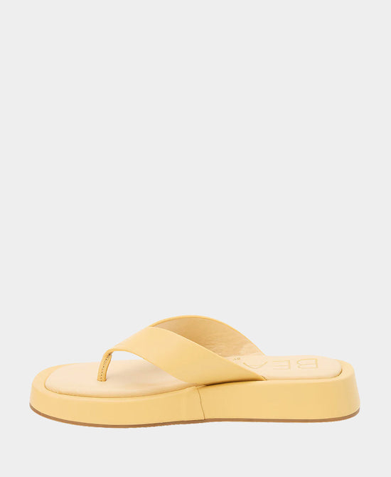 
Platform Thong Sandal in YELLOW view 2
