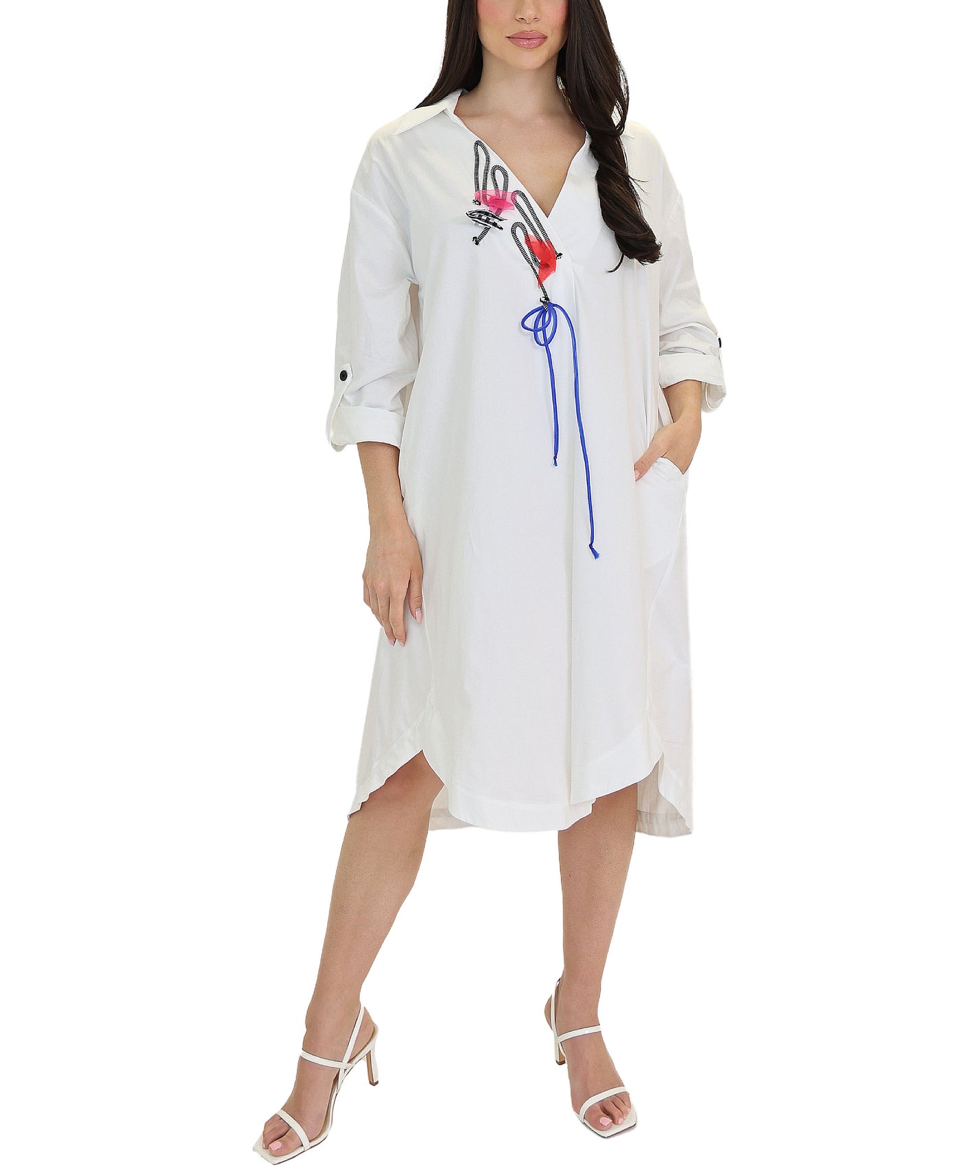 Midi Dress w/ Detail view 1