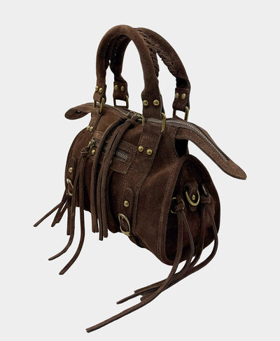 Small Suede Fringe Handbag image 2