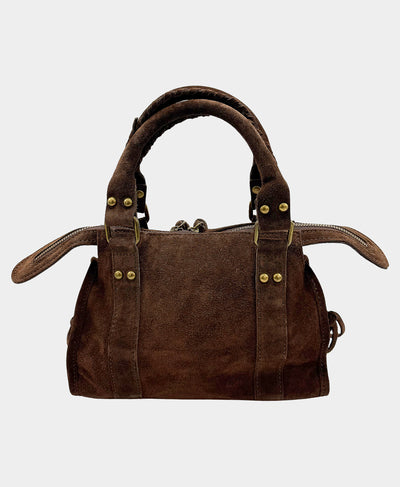 Small Suede Fringe Handbag image 3