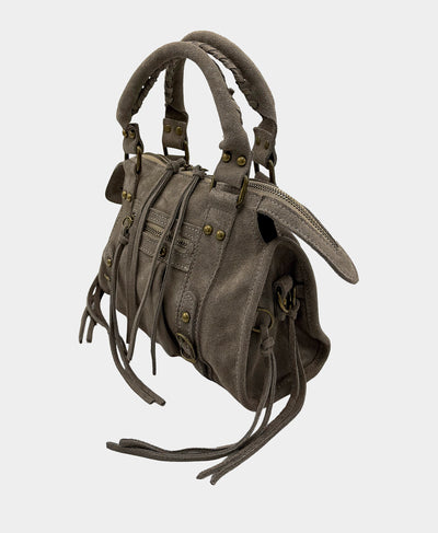 Small Suede Fringe Handbag image 5