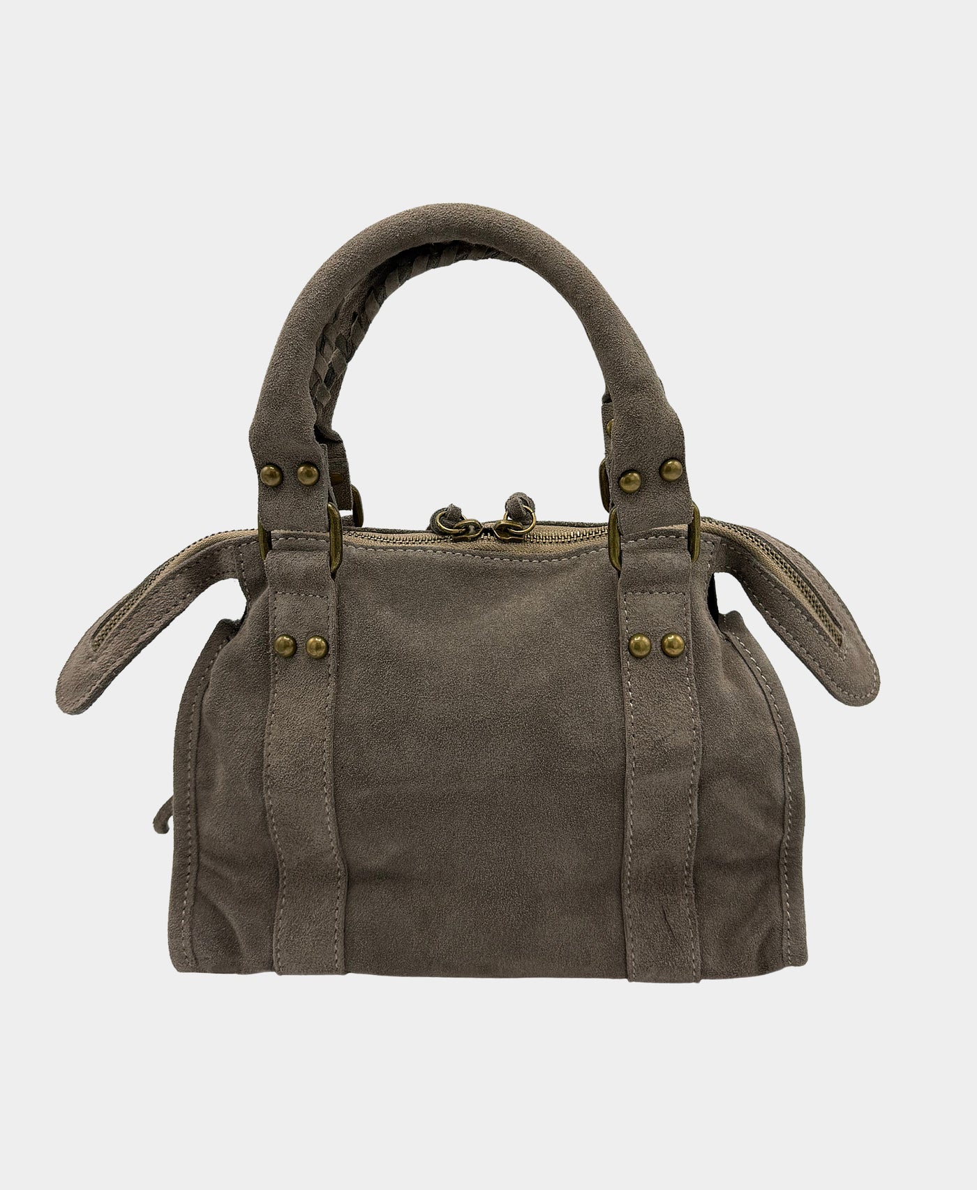 Small Suede Fringe Handbag view 6