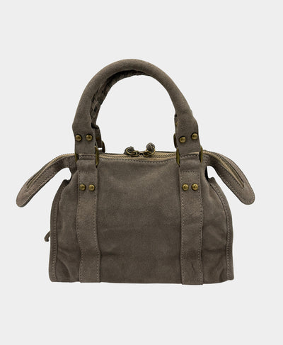 Small Suede Fringe Handbag image 6