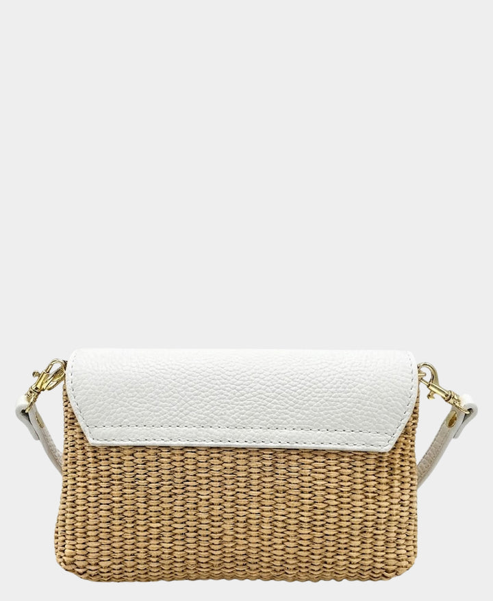 Leather Woven Shoulder Bag – FOX'S - Online