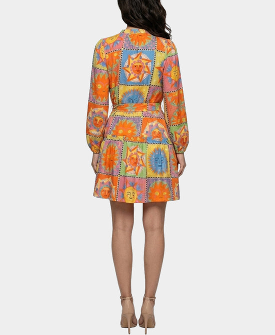 Printed Mini Dress view 2