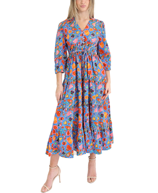 Printed Maxi Dress view 