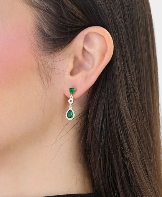 Sterling Silver Drop Earrings view 