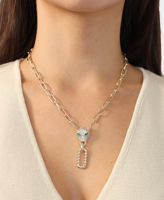 Jaguar Chain Necklace view 