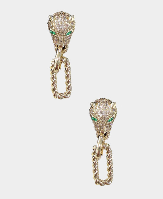 Jaguar Drop Earrings view 