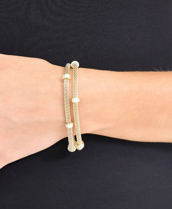 Double Strand Mesh Bracelet view 