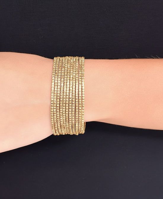 Elastic Crystal Bracelet Set view 