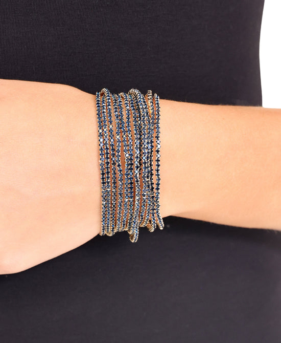 Elastic Crystal Bracelet Set view 