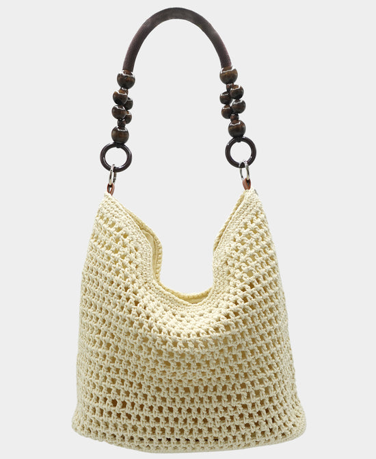 Crochet Hobo Bag view 1