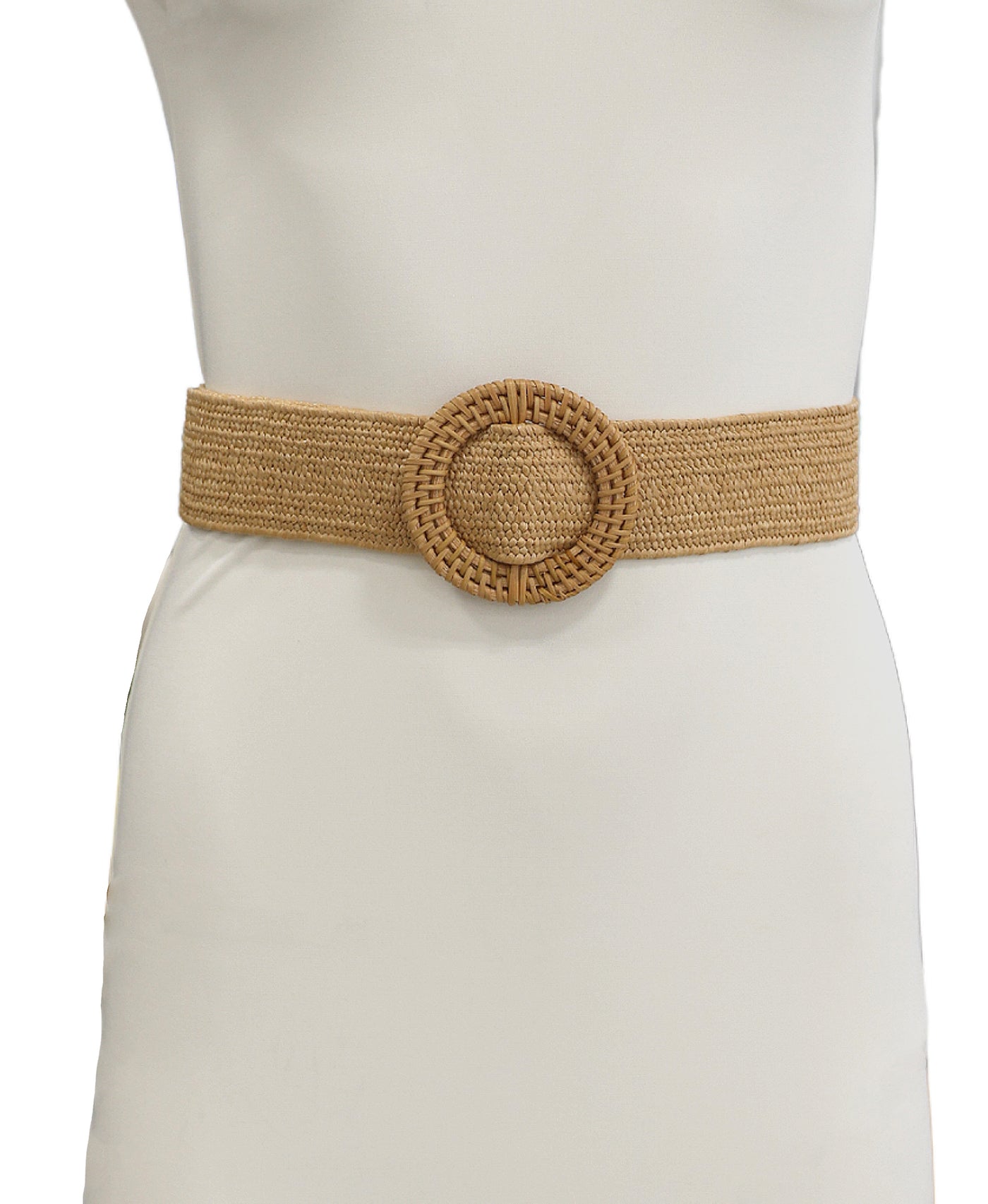 Stretch Belt w/ Round Buckle view 1