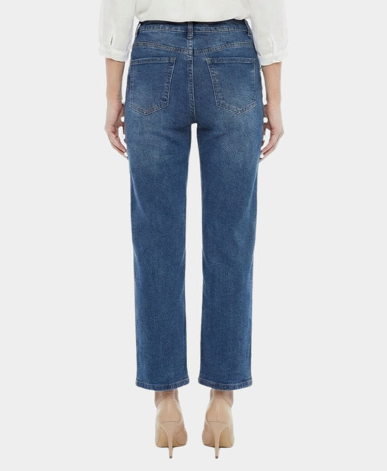 Studded Straight Leg Jeans view 2