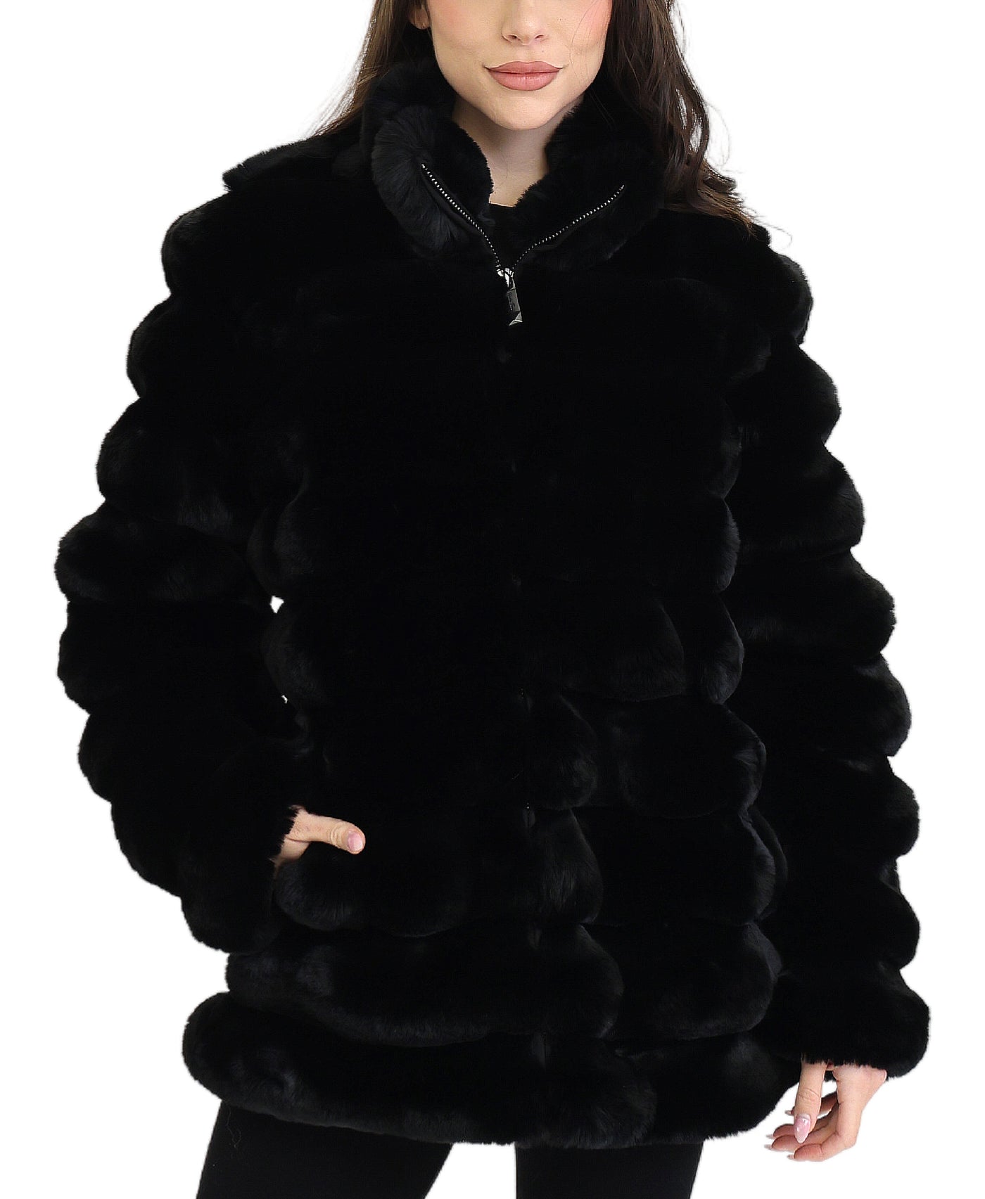 Faux Fur Jacket view 1