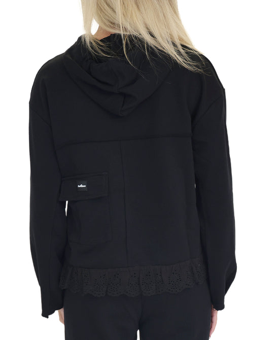 Eyelet Detail Back Top & Pants - 2 Pc Set view 