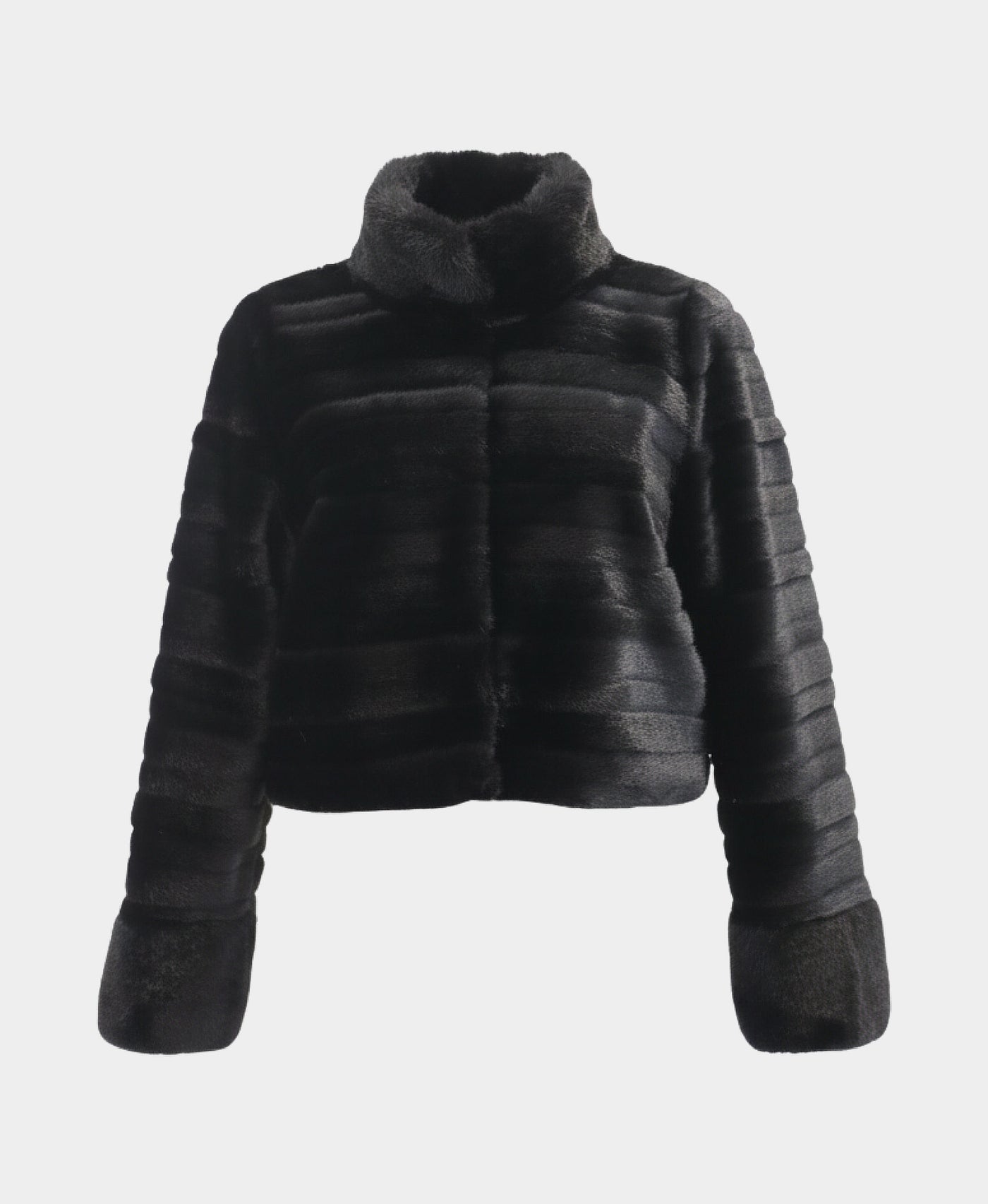 Faux Fur Cropped Jacket view 3