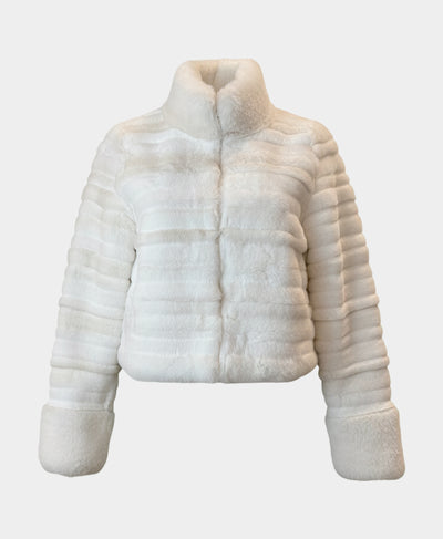 Faux Fur Cropped Jacket image 4