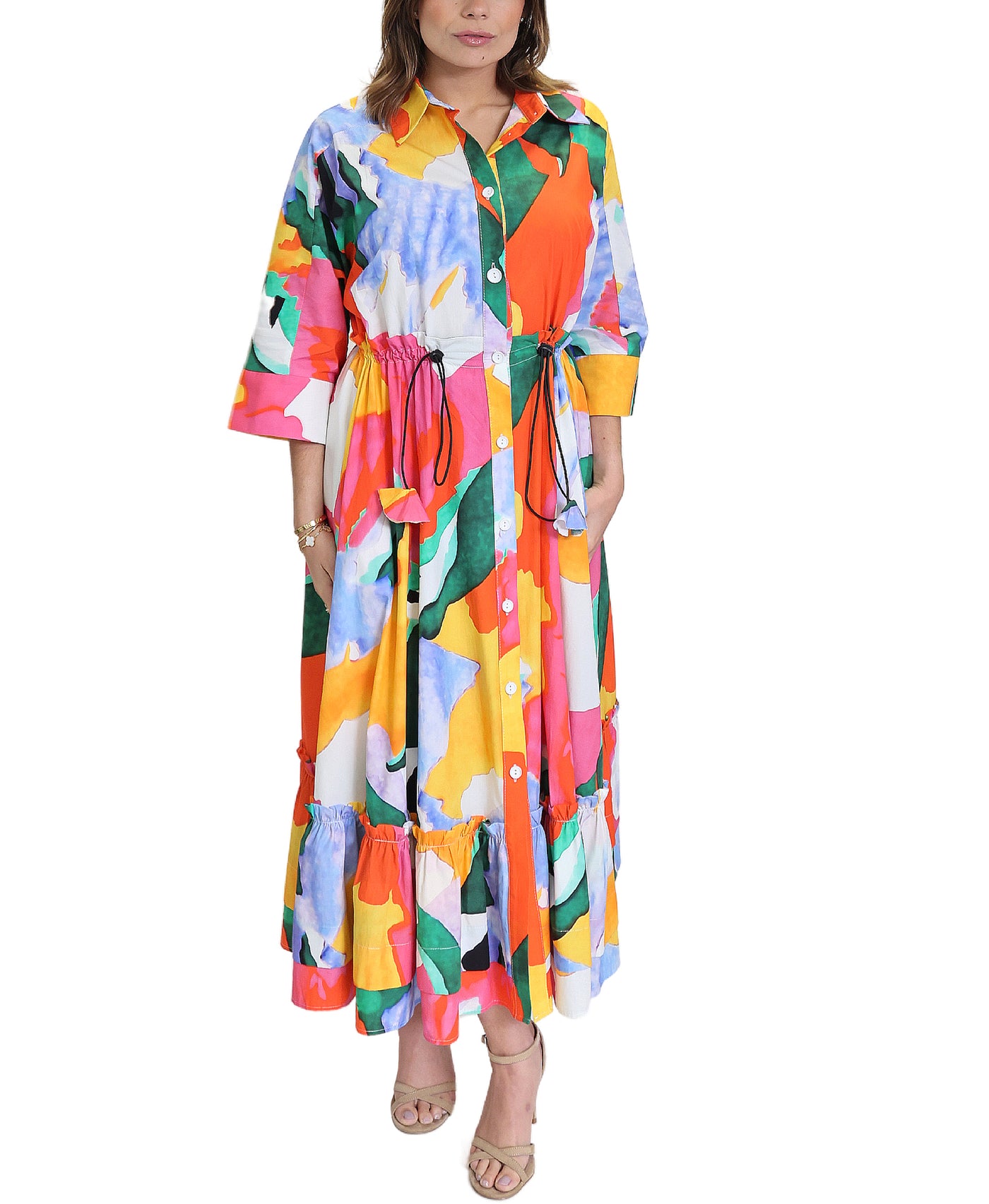 Multicolor Maxi Dress image 1