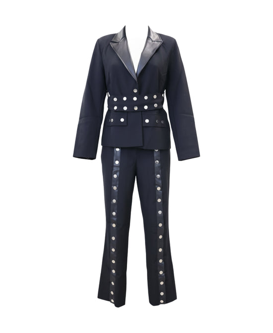 Blazer & Pants w/ Studs - 2 Pc Set view 