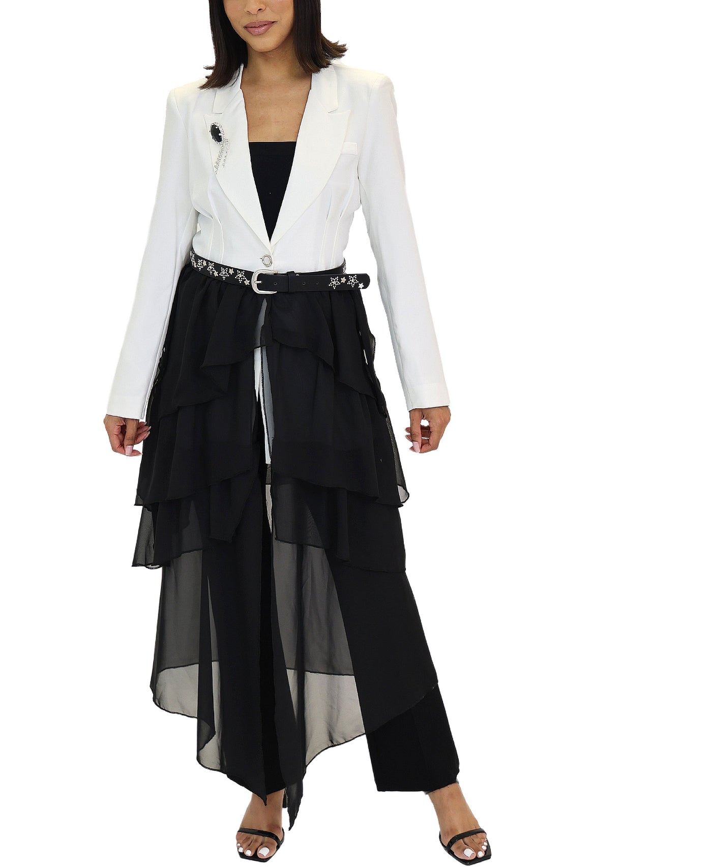Blazer w/ Tulle Bottom view 1