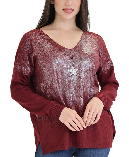 Shimmer Star Sweater view 