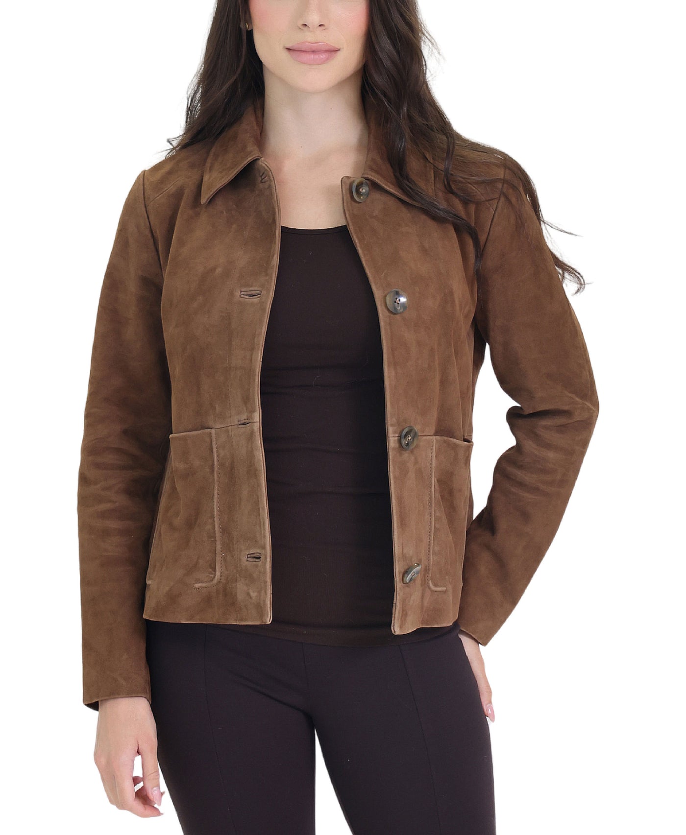 Suede Jacket view 1