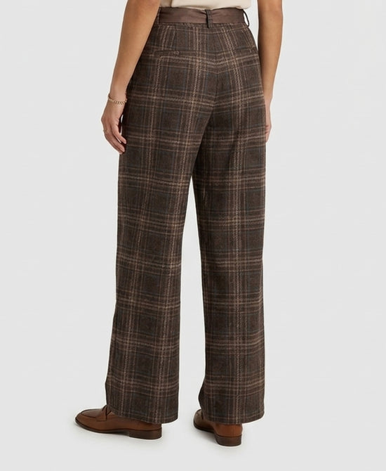 
Plaid Pants in BROWN MULTI view 2