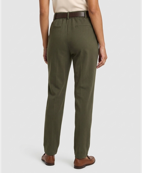 
Straight Leg Pants in OLIVE view 2