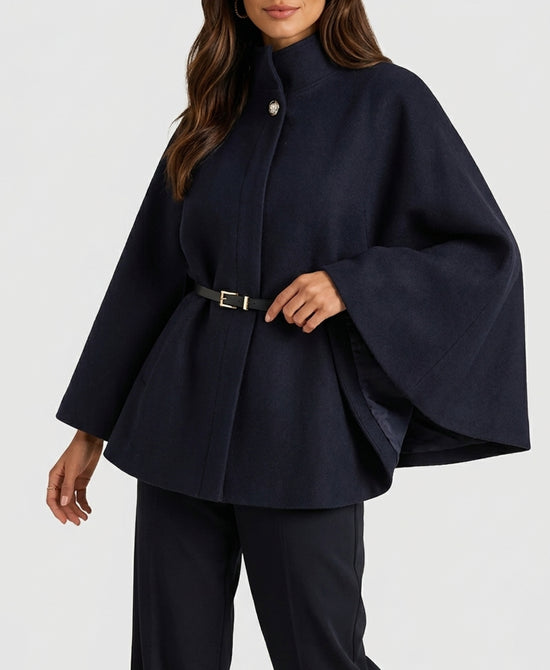 
Cape w/ Belt in NAVY view 1
