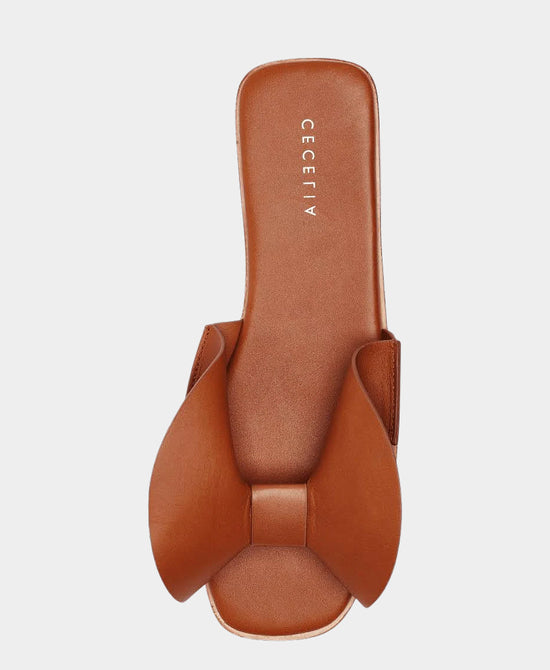 
Leather Sandal in COGNAC view 2