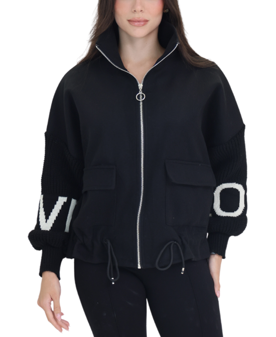 "Love" Sweater Jacket view 