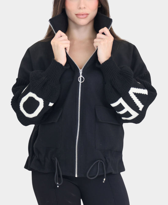 "Love" Sweater Jacket view 