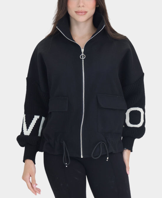 "Love" Sweater Jacket view 