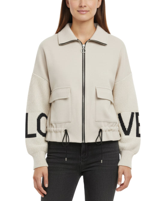 "Love" Sweater Jacket view 