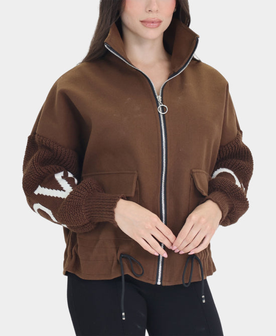 "Love" Sweater Jacket view 