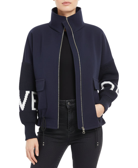 "Love" Sweater Jacket view 